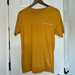 Harry’s House One Night Only Mustard Yellow Tulip Shirt! Size Medium